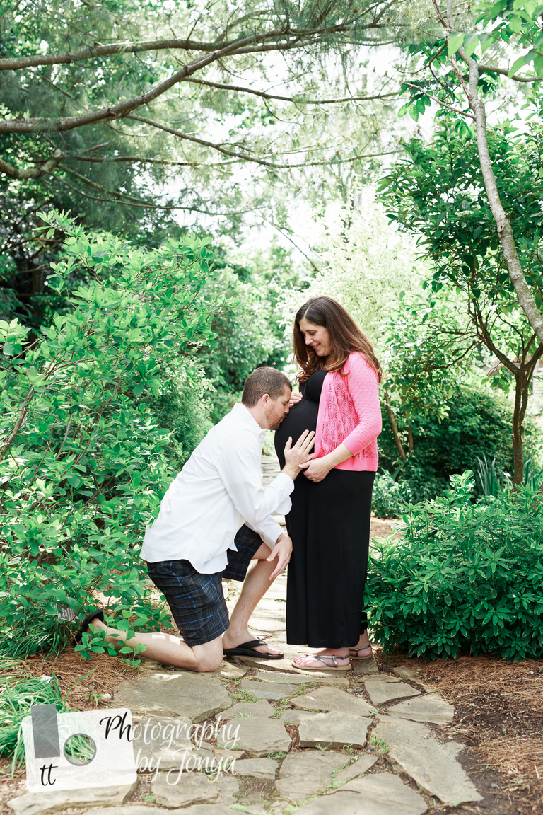 First family photography for family expecting twins for maternity session