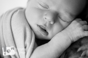 Macro newborn photography