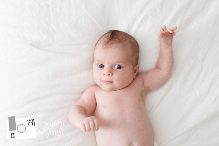 Raleigh in home newborn photography
