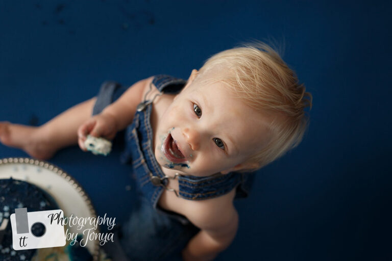 Raleigh first birthday photography